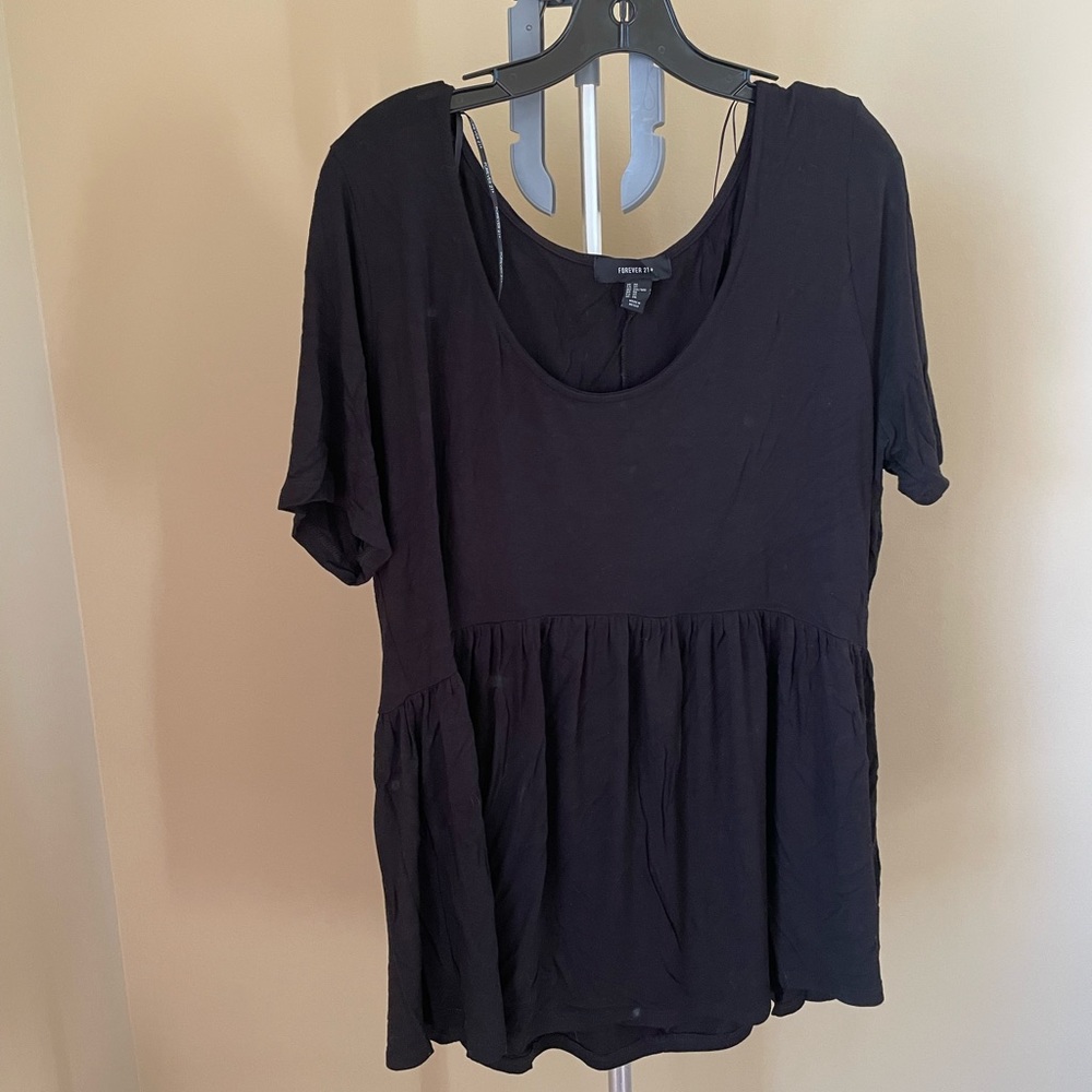 Black top in a size 3x